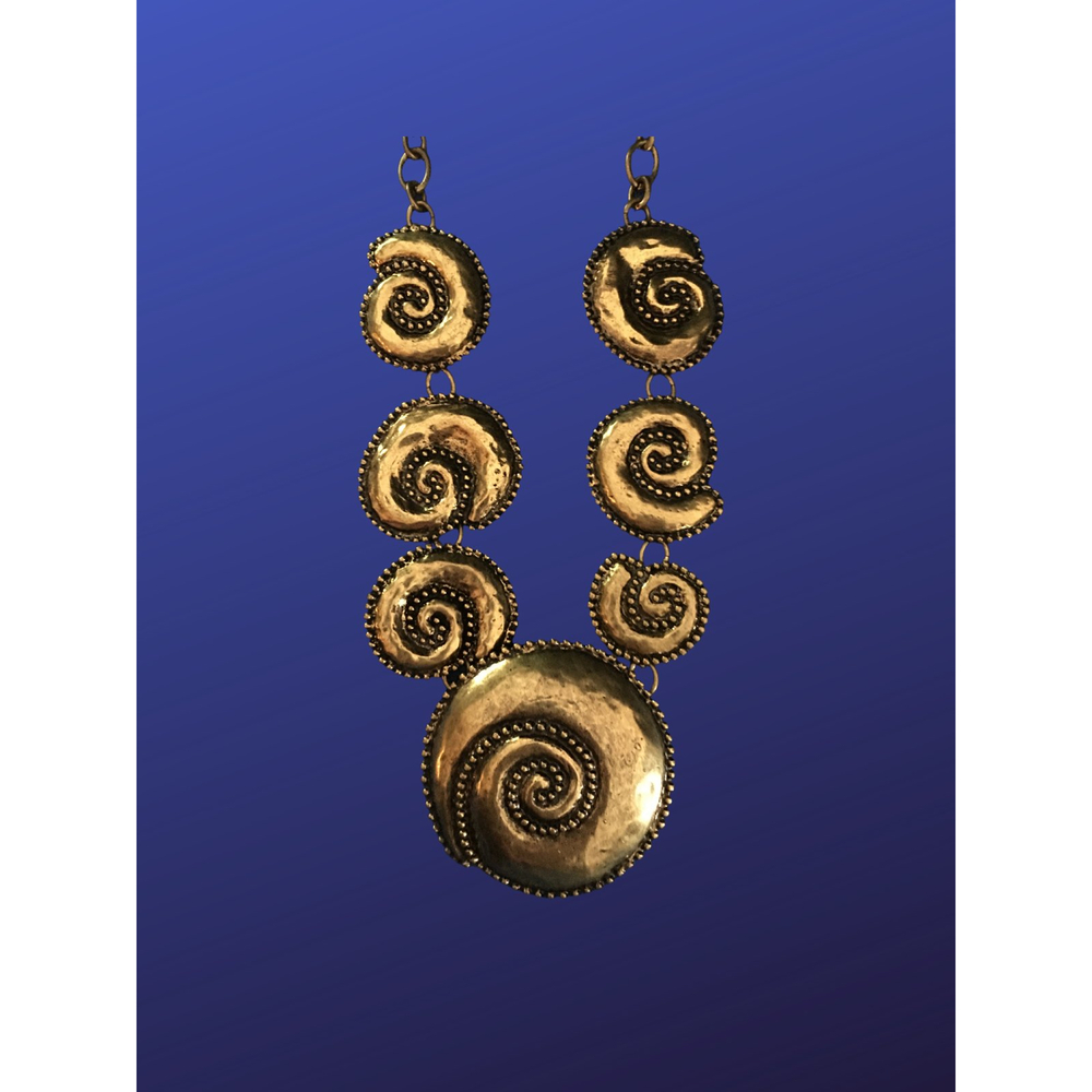 Chico’s Bohemian “Conch Shell Disks” Statement Ne… - image 6